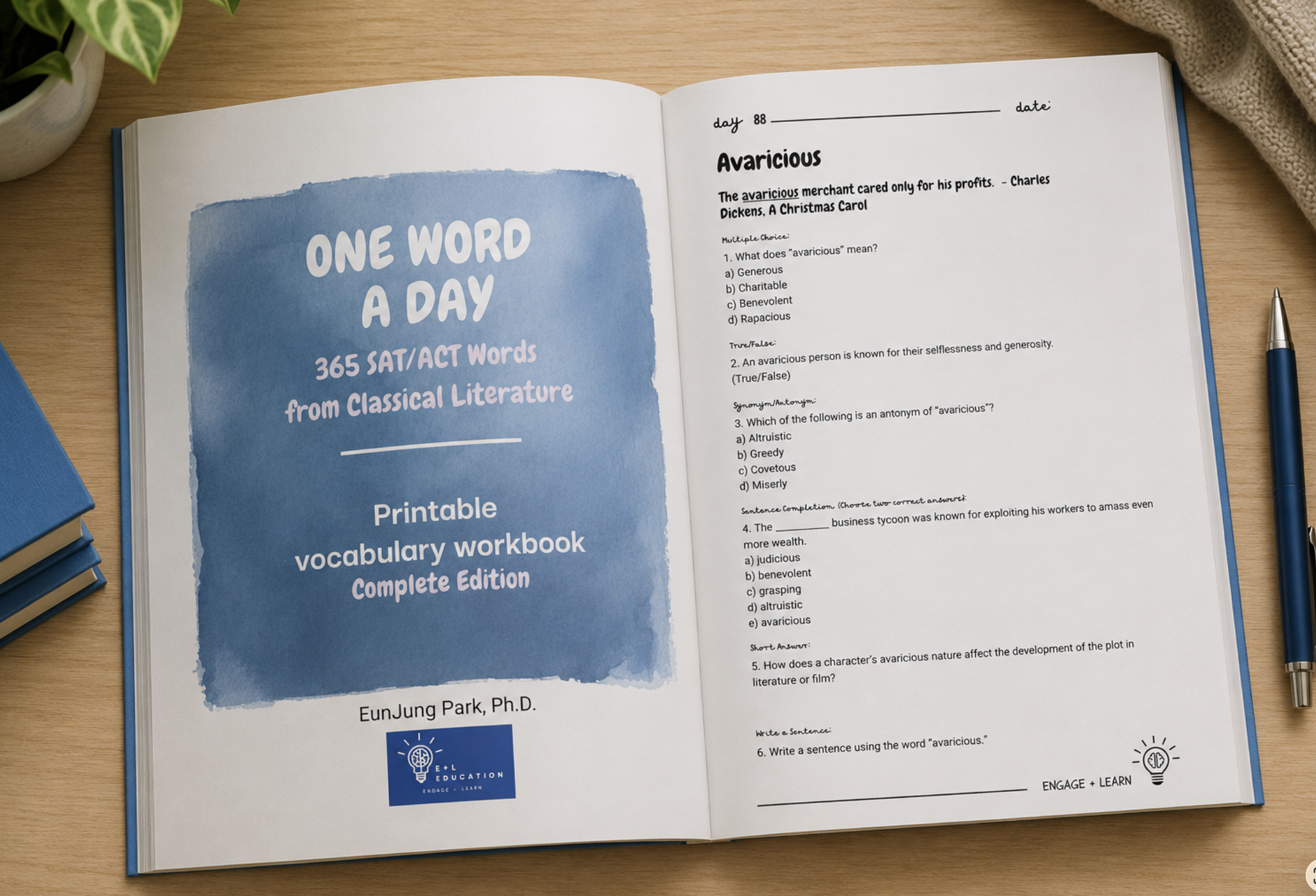 Printable Workbook
